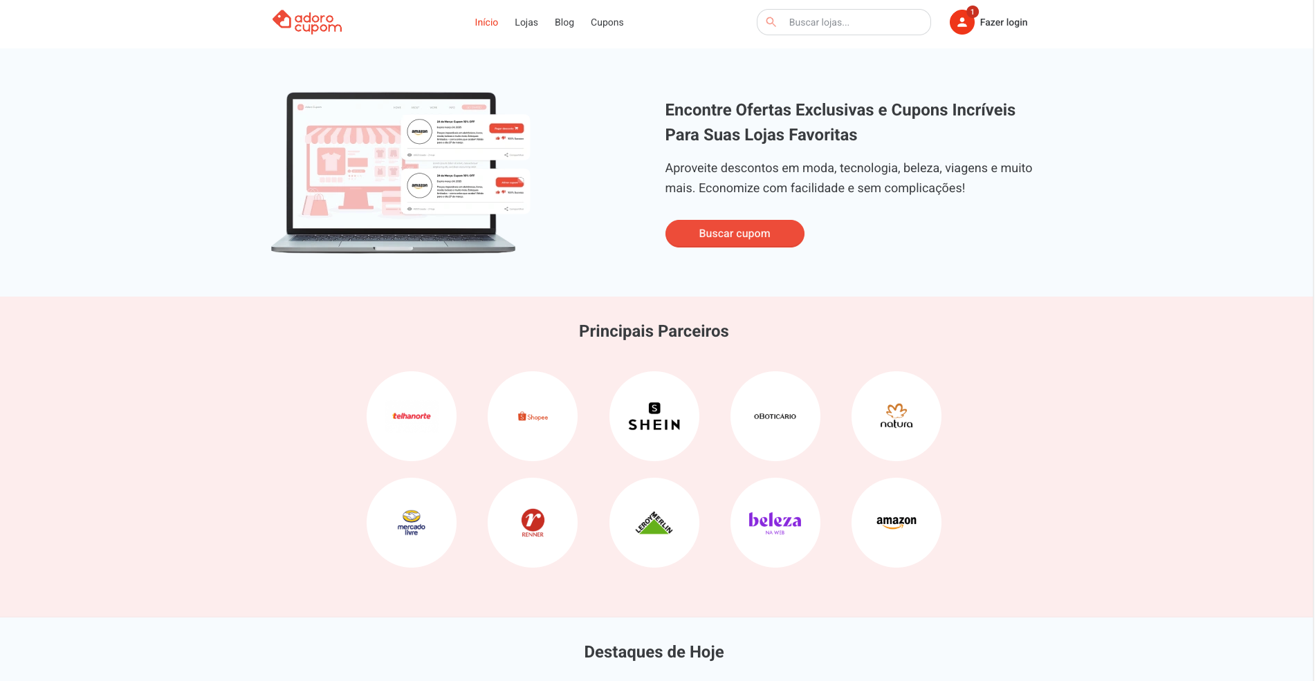 AdoroCupom Platform